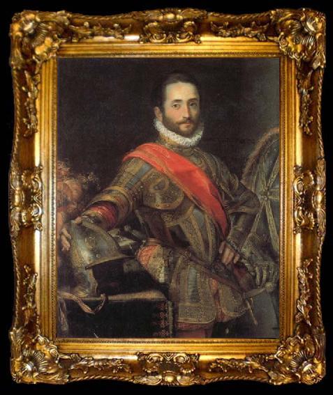 framed  Federico Barocci Portrait of Francesco Maria II della Rovere, ta009-2